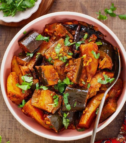 ALOO BAINGAN (VEGAN)